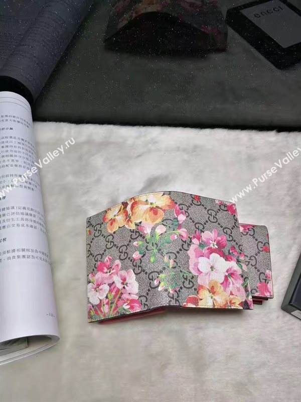 Gucci small GG wallet flower bag 6332