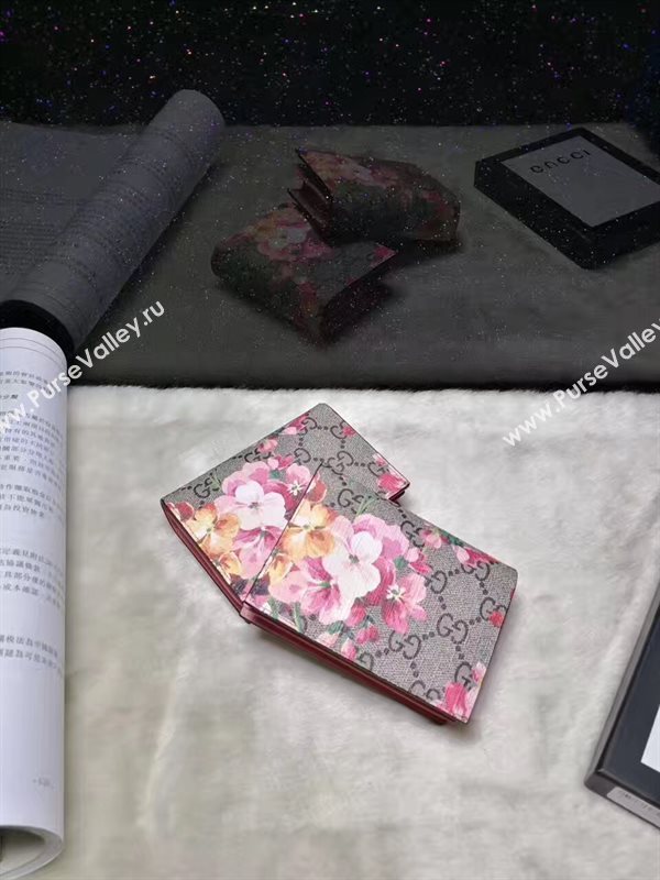 Gucci small GG wallet flower bag 6332