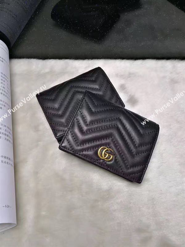 Gucci small GG wallet black bag 6334