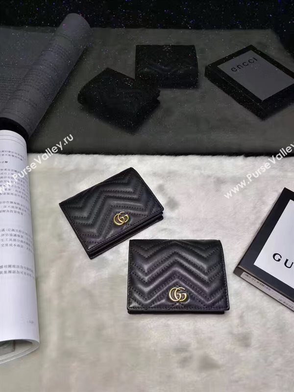 Gucci small GG wallet black bag 6334