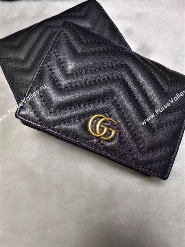 Gucci small GG wallet black bag 6334