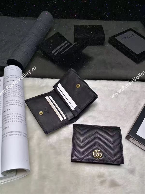 Gucci small GG wallet black bag 6334