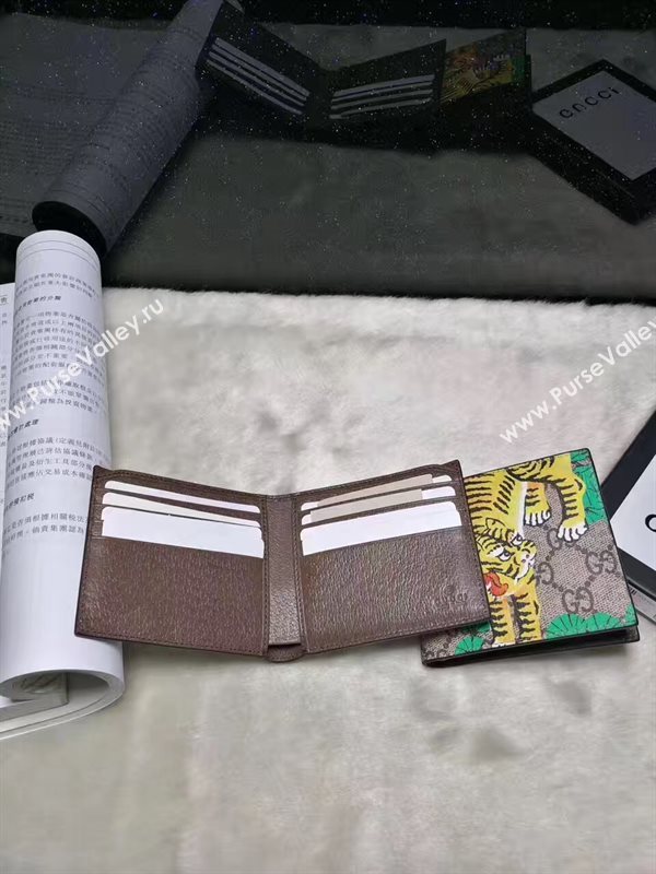 Gucci small tiger wallet GG bag 6336