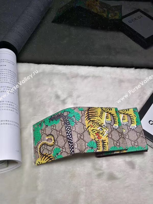 Gucci small tiger wallet GG bag 6336