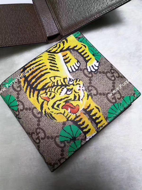 Gucci small tiger wallet GG bag 6336