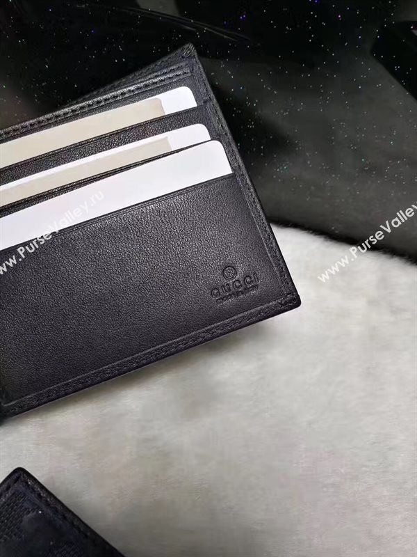 Gucci small GG wallet black bag 6338
