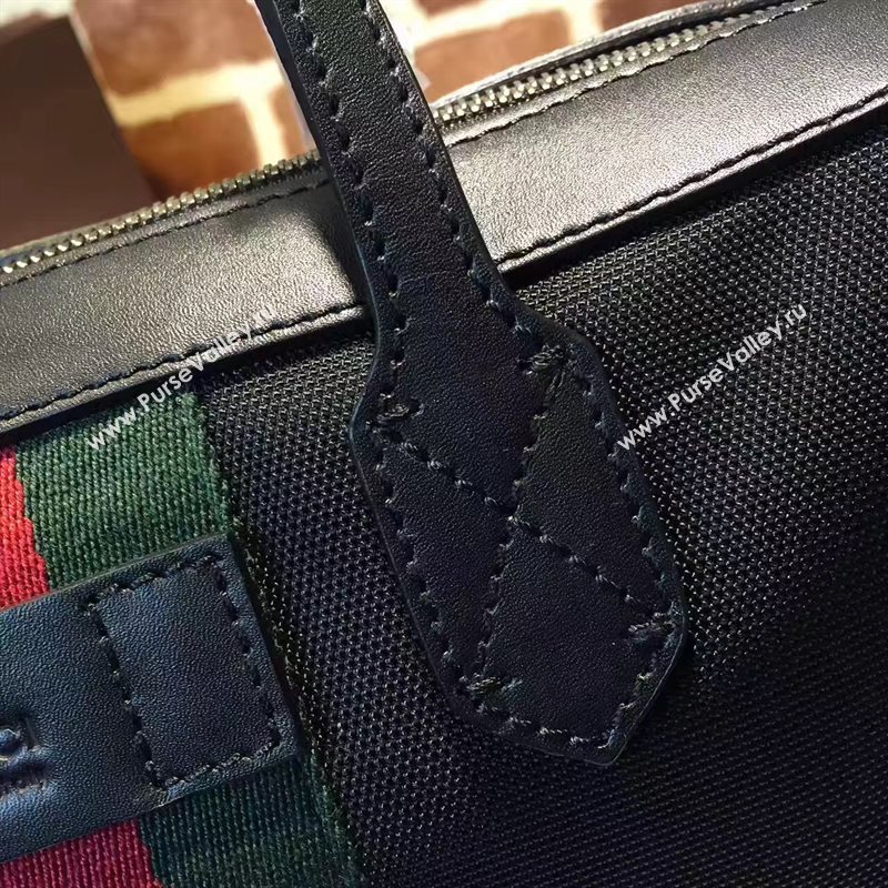 Gucci men shoulder tote red black bag 6445