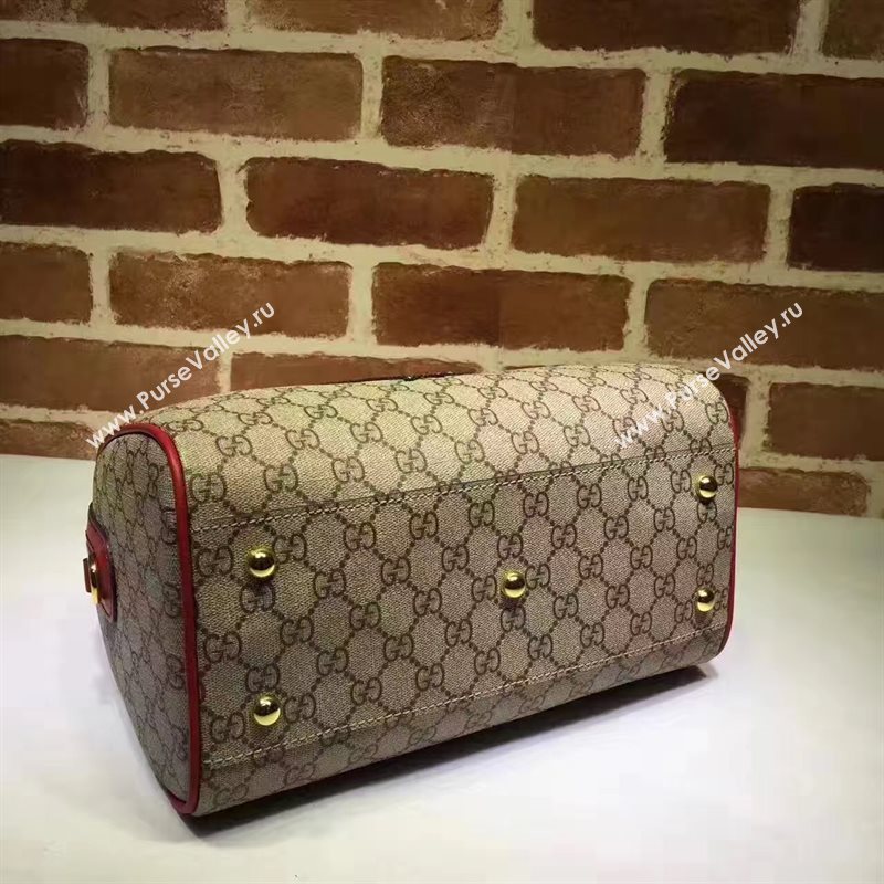 Gucci Boston shoulder tote wine with bag 6446