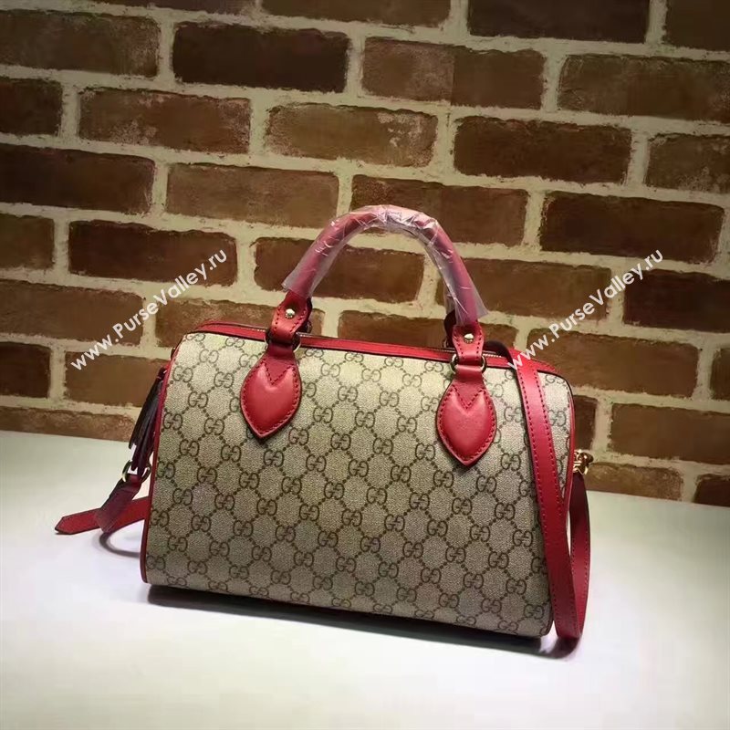 Gucci Boston shoulder tote wine with bag 6446