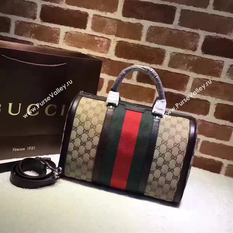 Gucci Boston with black leather tote shoulder bag 6447