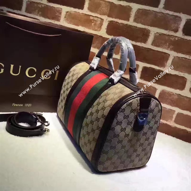 Gucci Boston with black leather tote shoulder bag 6447