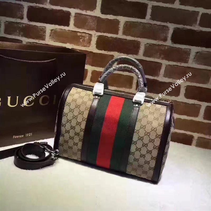 Gucci Boston with black leather tote shoulder bag 6447