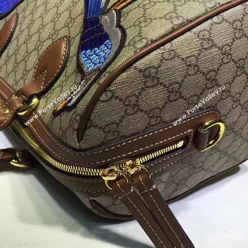 Gucci large Boston with tan leather tote shoulder bag 6448