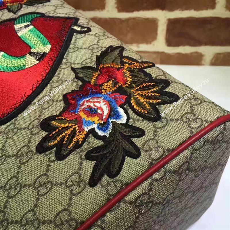 Gucci large Boston with red leather tote shoulder bag 6449