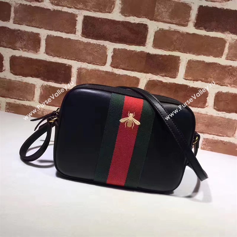 Gucci small shoulder tote black red v bag 6450