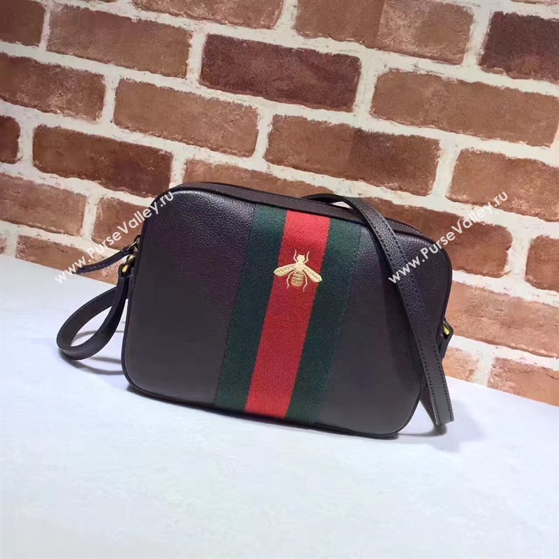 Gucci small shoulder tote black red v bag 6450
