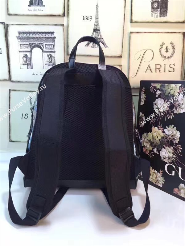 Gucci large backpack gray flower v bag 6452