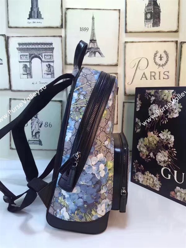 Gucci large backpack gray flower v bag 6452
