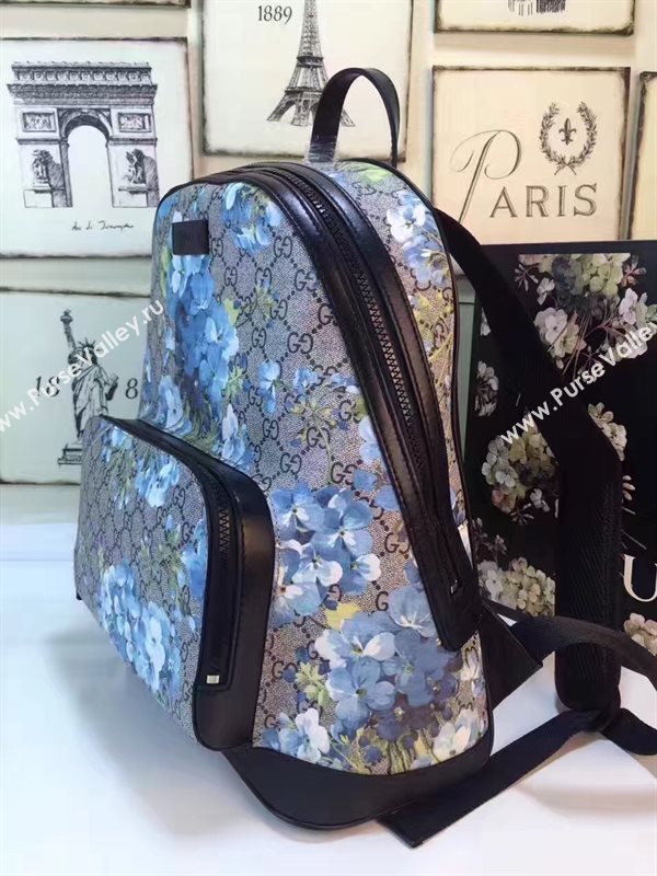 Gucci large backpack gray flower v bag 6452