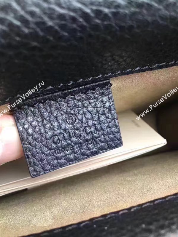 Gucci mini black shoulder padlock bag 6458