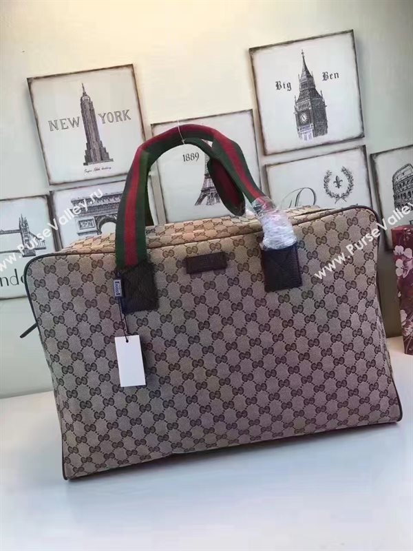 Gucci X large gray travel bag 6460