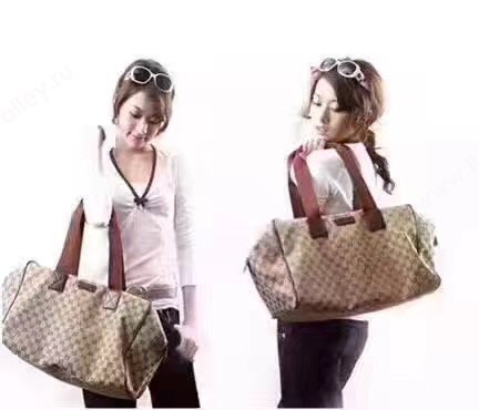 Gucci large travel black bag 6461