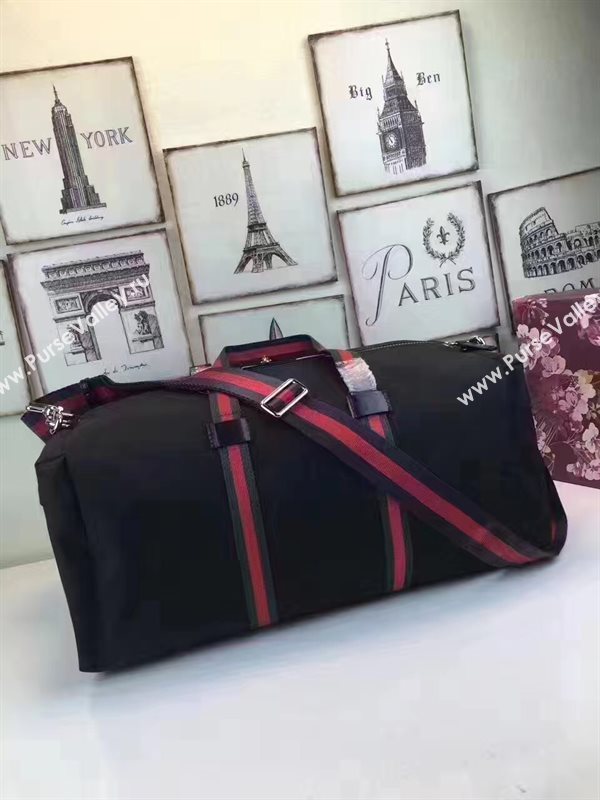 Gucci X large Boston black red with bag 6467