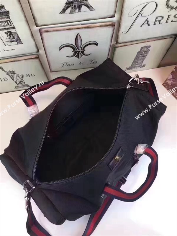 Gucci X large Boston black red with bag 6467