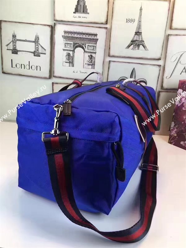 Gucci X large Boston blue red with bag 6468