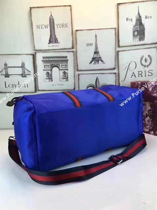 Gucci X large Boston blue red with bag 6468