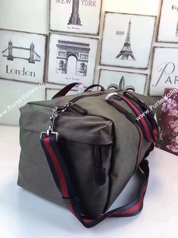 Gucci X large Boston gray red with bag 6469