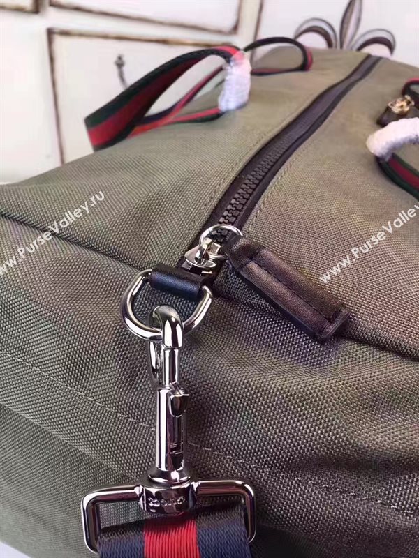 Gucci X large Boston gray red with bag 6469