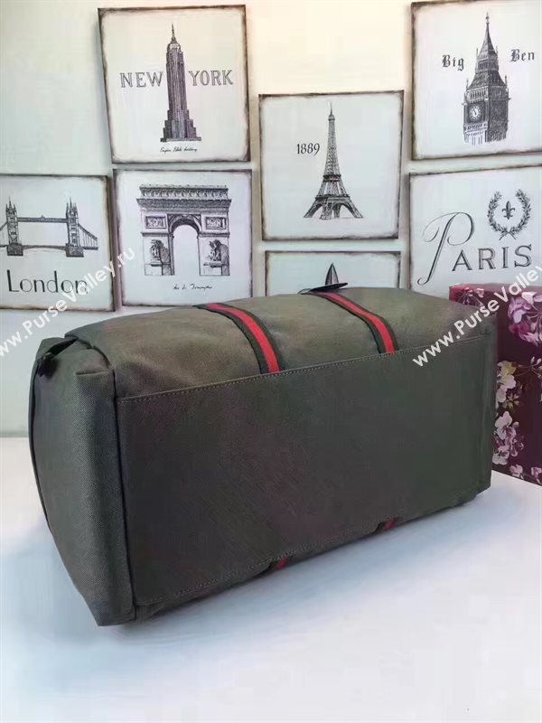 Gucci X large Boston gray red with bag 6469