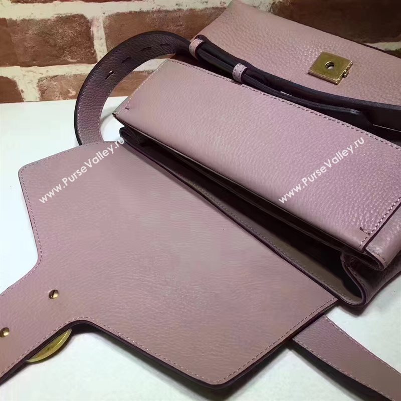 Gucci GG padlock pink shoulder bag 6470