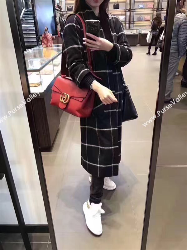 Gucci GG padlock pink shoulder bag 6470