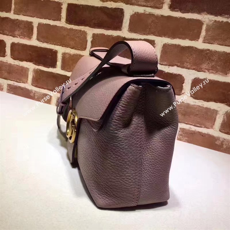 Gucci GG padlock pink shoulder bag 6470