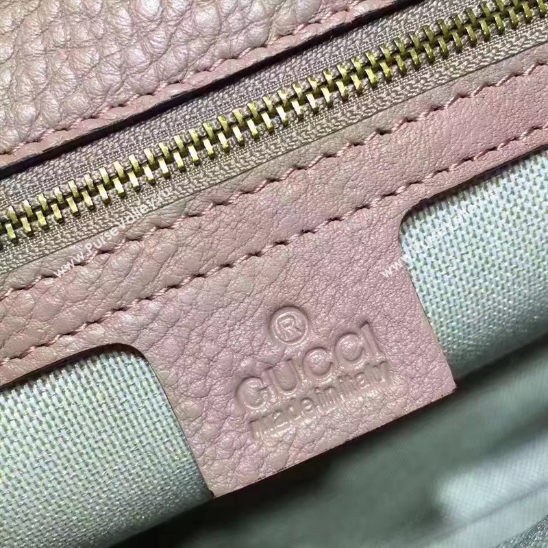 Gucci GG padlock pink shoulder bag 6470