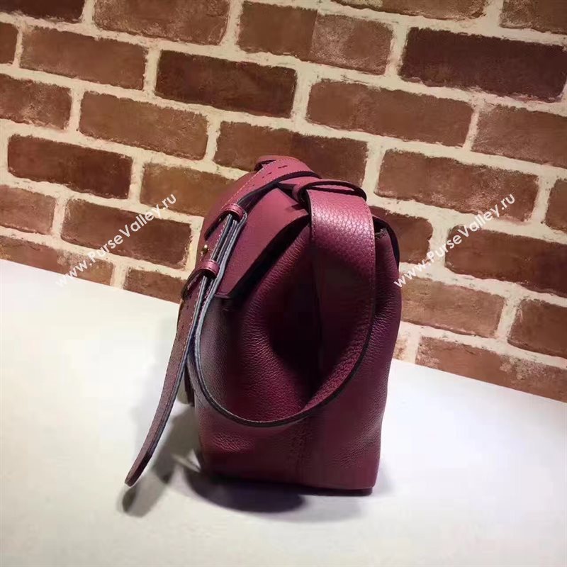 Gucci GG padlock wine shoulder bag 6471