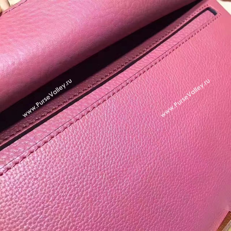 Gucci GG padlock wine shoulder bag 6471