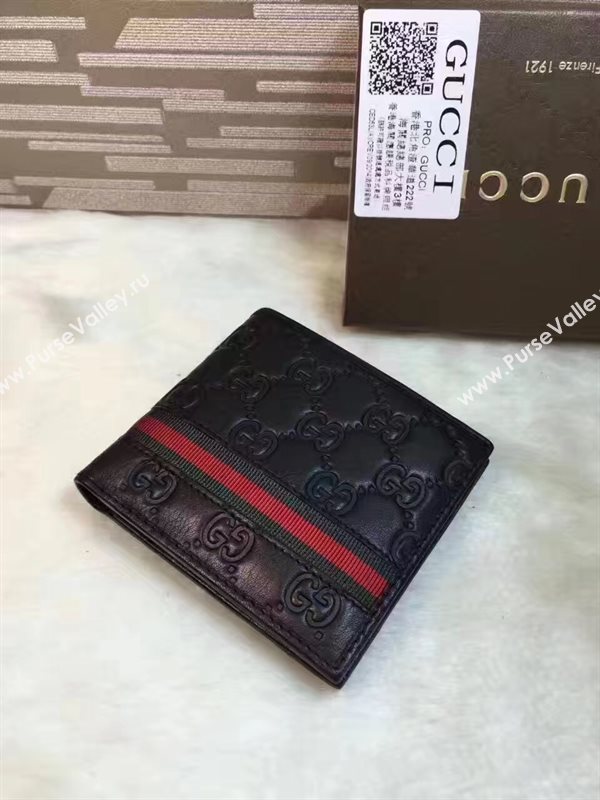 Gucci black wallet wine bag 6483