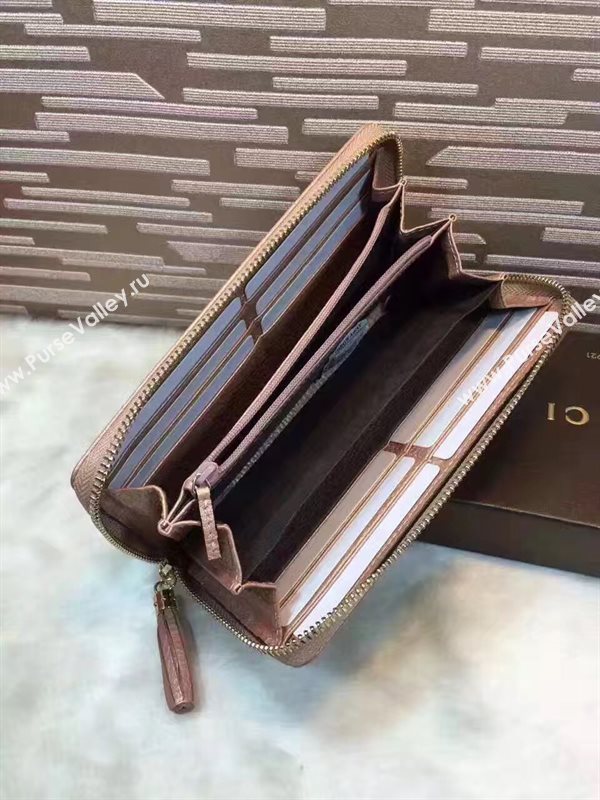 Gucci soho zipper wallet gold bag 6492