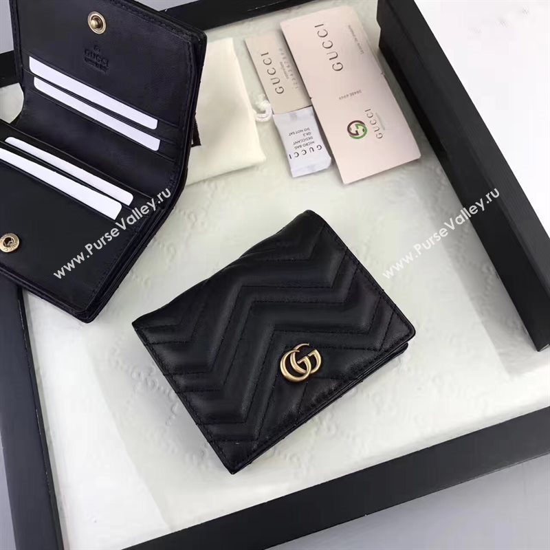 Gucci small wallet black bag 6408