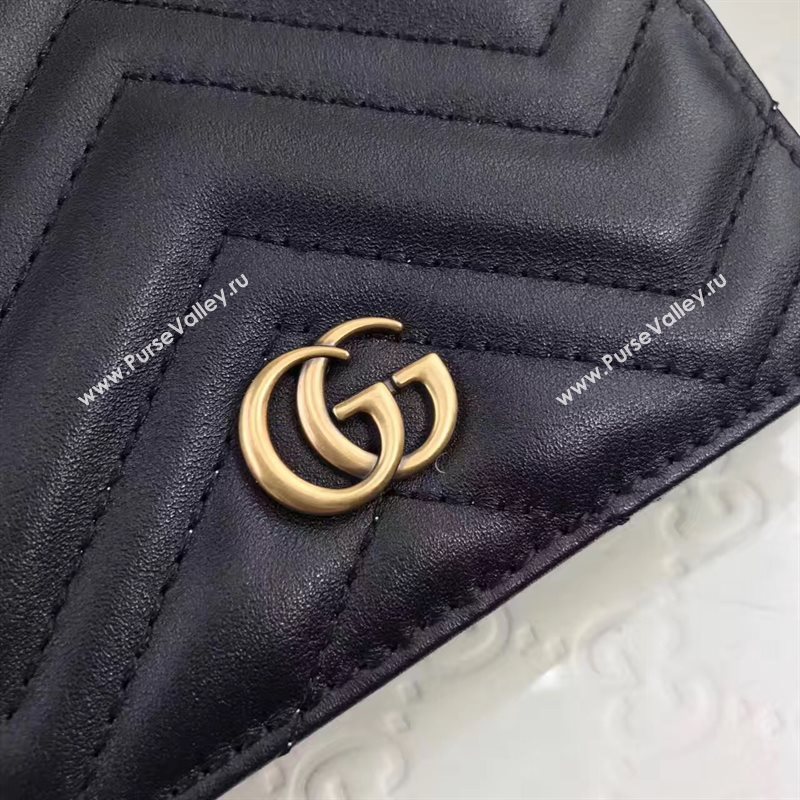 Gucci small wallet black bag 6408
