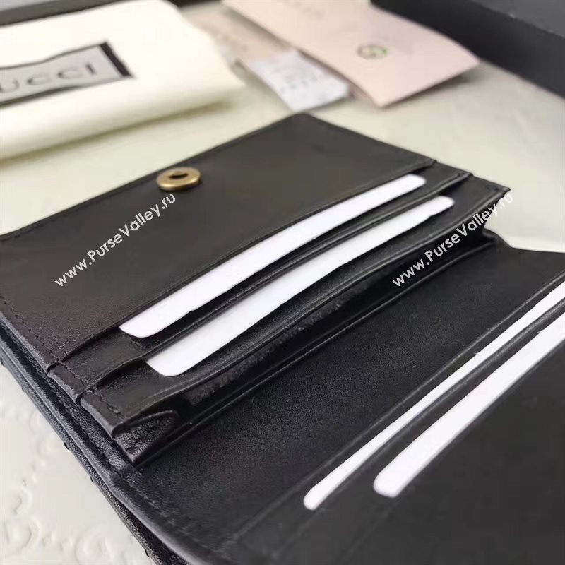 Gucci small wallet black bag 6408