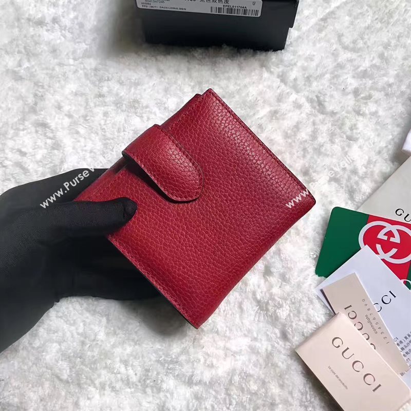 Gucci padlock 3 fold wallet wine bag 6420