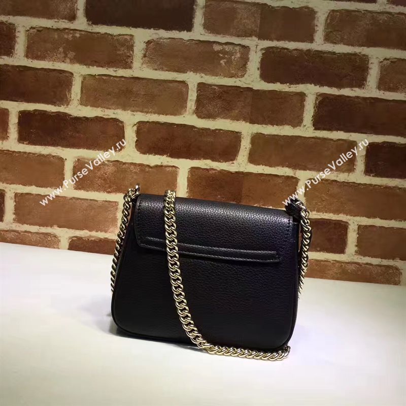 Gucci mini black soho shoulder tassel bag 6425