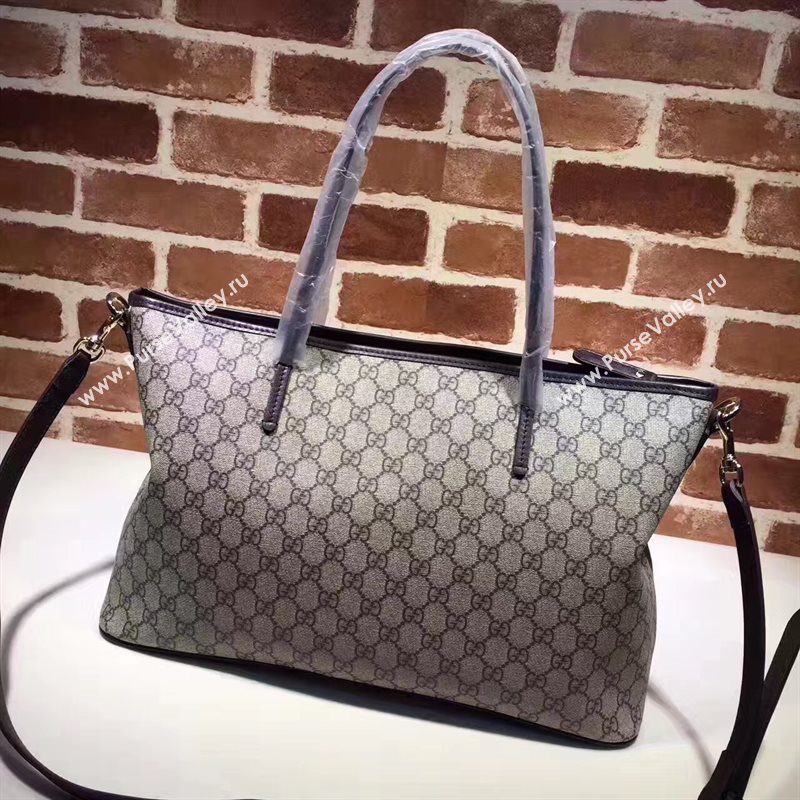Gucci large GG shoulder tote tri-color bag 6434