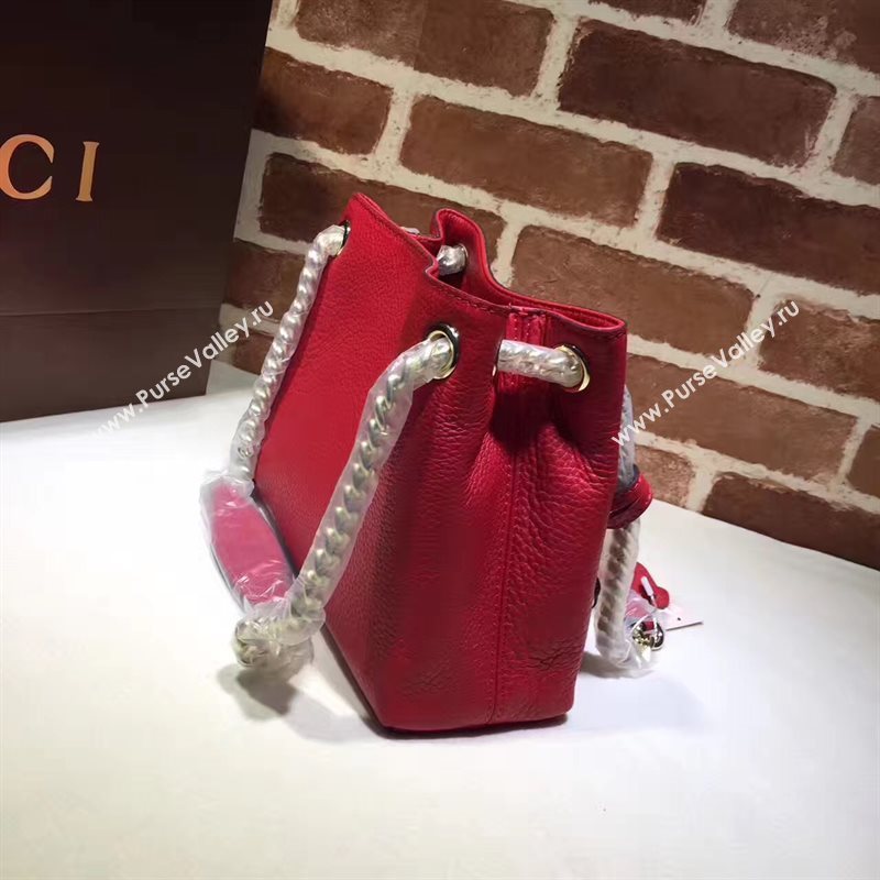 Gucci small soho shoulder tote red bag 6437