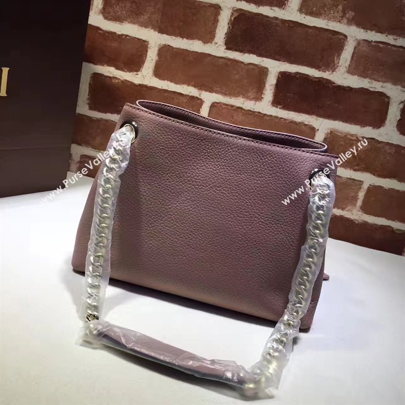 Gucci small soho shoulder tote pink bag 6438