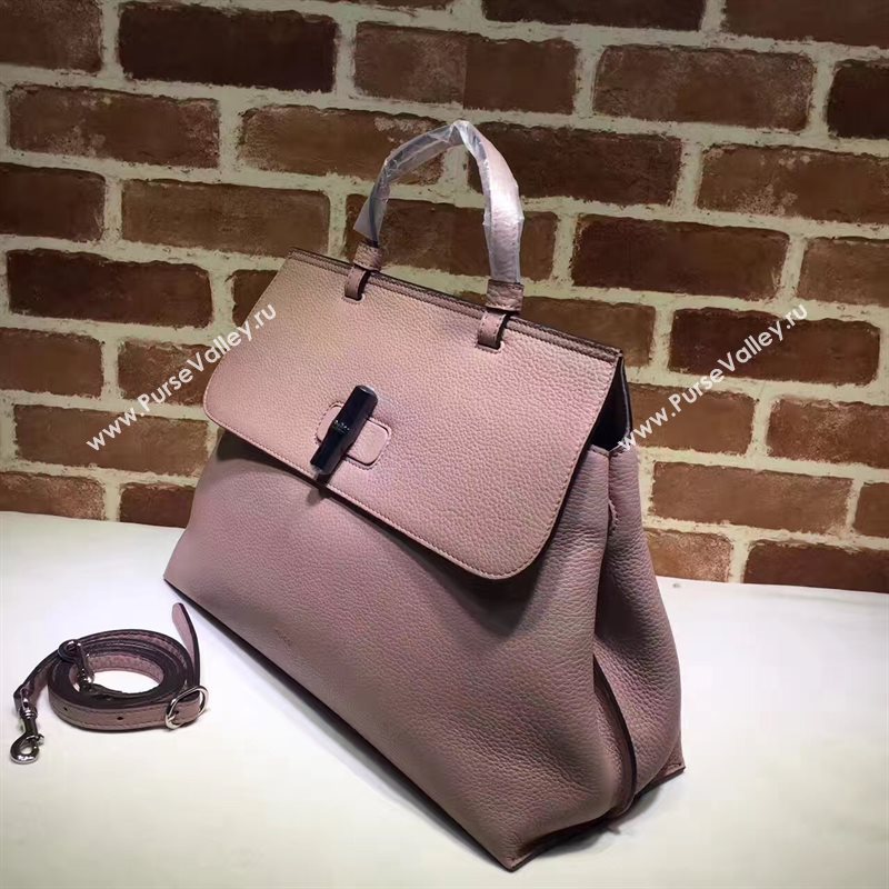 Gucci large top handle pink shoulder bag 6540